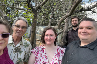 From left to right: Karen, Tom, Shelby, Cody, Colton