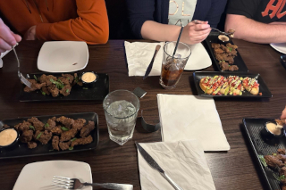 Mr. Mikes. Appetizers - Steak Bites and Bruschetta